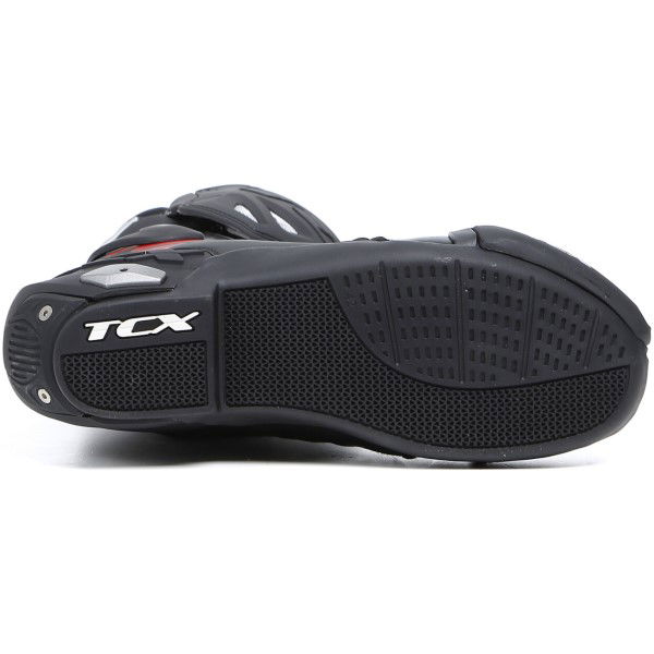 TCX RT-Race Boots Black Grey Red Mens - 8 - EU 42