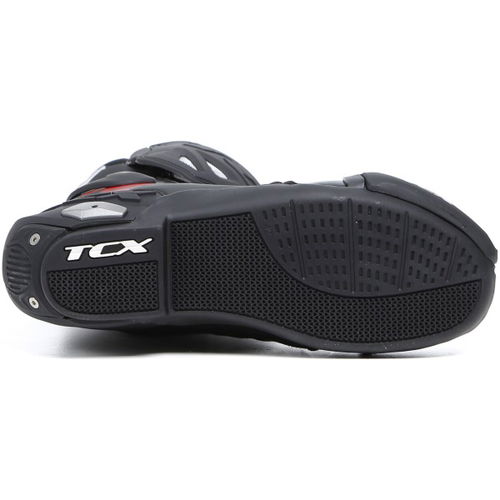 TCX RT-Race Boots Black Grey Red Mens - 8 - EU 42