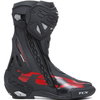 TCX RT-Race Boots Black Grey Red Mens - 8 - EU 42
