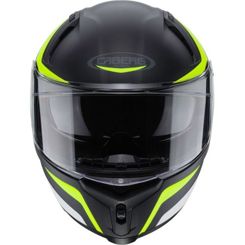 Caberg Avalon Blast Helmet Matt Black White Yellow Fluo S (55-56 cm)