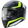 Caberg Avalon Blast Helmet Matt Black White Yellow Fluo S (55-56 cm)
