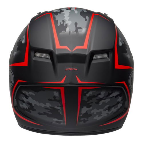 Bell Qualifier STD Stealth Helmet Matt Black Red No Size