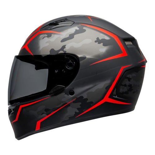 Bell Qualifier STD Stealth Helmet Matt Black Red No Size