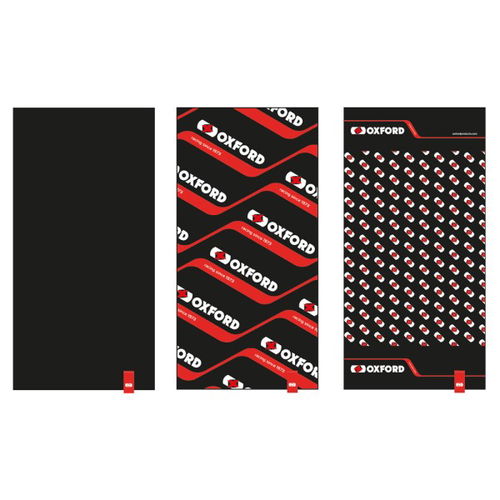 Oxford Products Comfy Racing 3 pack - Black/Red