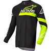 Alpinestars Youth Racer Chaser Jersey Black Yellow Fluo No Size