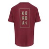 Korda LE Loyal Tee Burgundy Mens - S