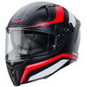 Avalon Blast Helmet Matt Black White Red Fluo