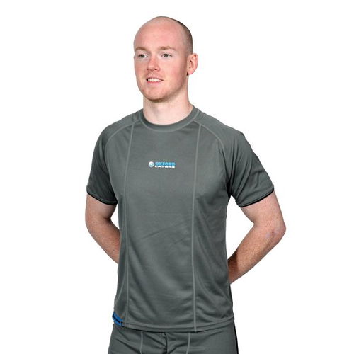 Oxford Products Layers Cool Dry Mens Top - Grey