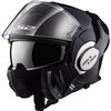 LS2 FF399 Valiant Single Helmet Black M (57-58 cm)