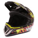 HX 276 Ice Helmet Black Red Yellow