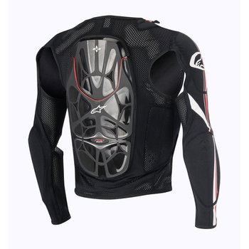 Alpinestars Bionic Pro Jacket Black Red White Mens - L