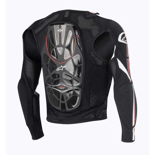 Alpinestars Bionic Pro Jacket Black Red White Mens - L