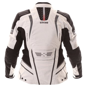 IXS Nemesis Ladies Jacket Grey Black Silver Ladies - L