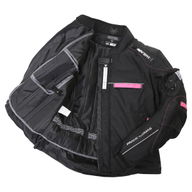 FTW707 Galaxy Ladies Jacket Black Pink