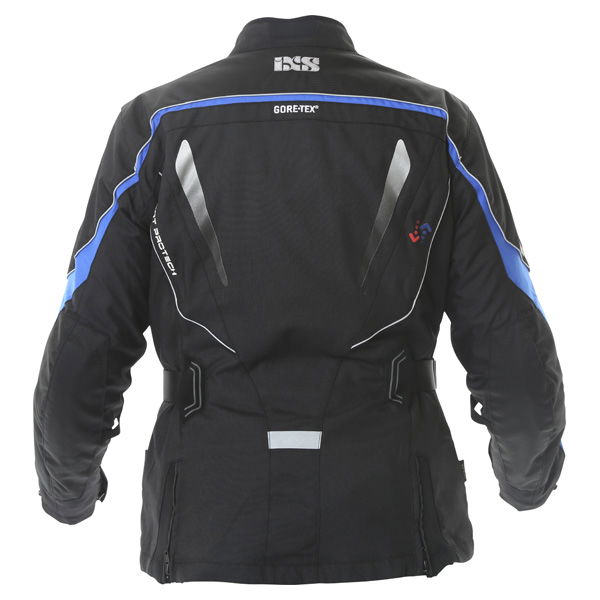 IXS Saratov Ladies Jacket Black Blue Ladies - 3XL