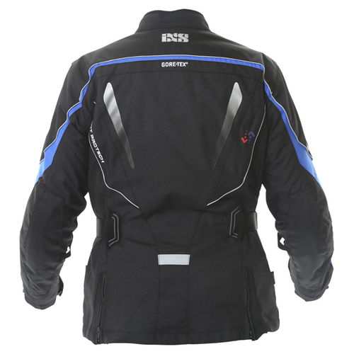 IXS Saratov Ladies Jacket Black Blue Ladies - 3XL