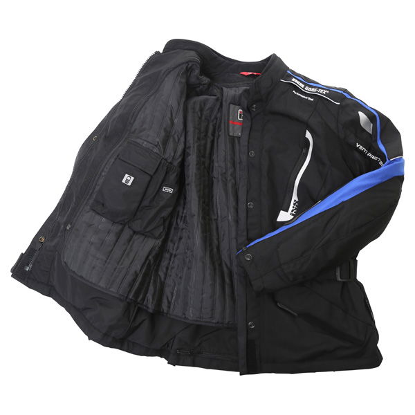IXS Saratov Ladies Jacket Black Blue Ladies - 3XL