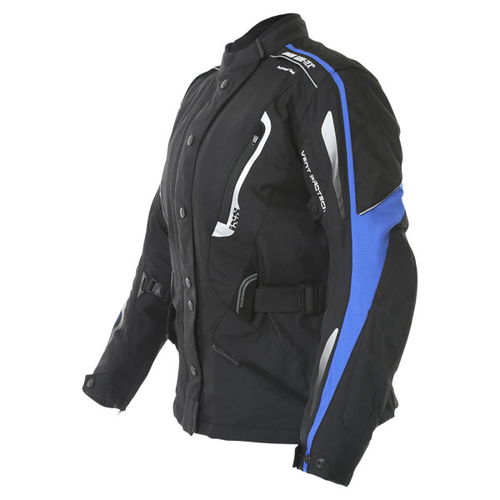 IXS Saratov Ladies Jacket Black Blue Ladies - 3XL