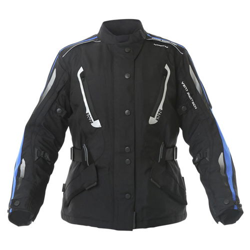 IXS Saratov Ladies Jacket Black Blue Ladies - 3XL