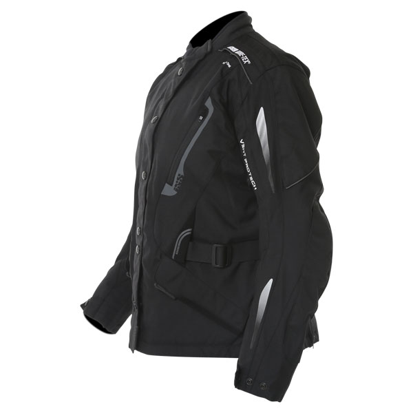 IXS Saratov Ladies Jacket Black Ladies - 5XL