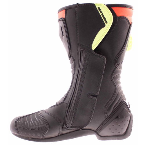 Alpinestars S-MX 5 WP Boots Black Red Yellow Mens - 9 - EU 43