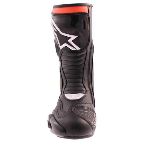Alpinestars S-MX 5 WP Boots Black Red Yellow Mens - 9 - EU 43