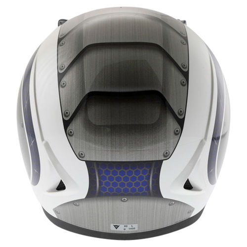Dainese D181 Met Plate Helmet White Blue L (60-61 cm)