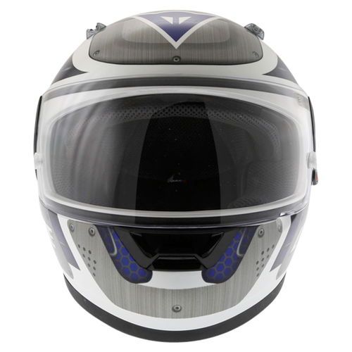 Dainese D181 Met Plate Helmet White Blue L (60-61 cm)