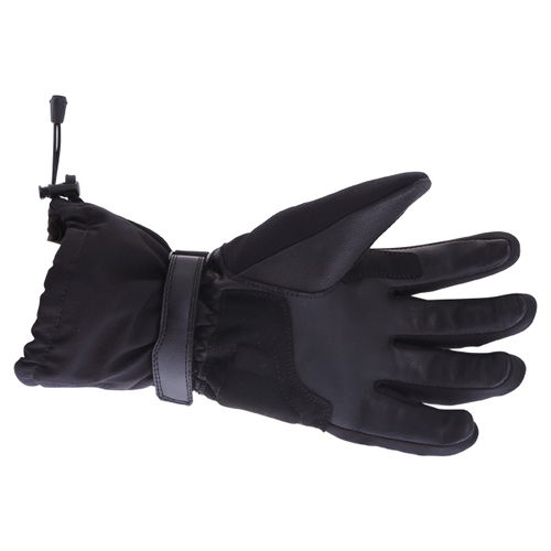 IXS Vail 3 ST Ladies Black Motorcycle Gloves Palm                                                                                                                                                                                                              