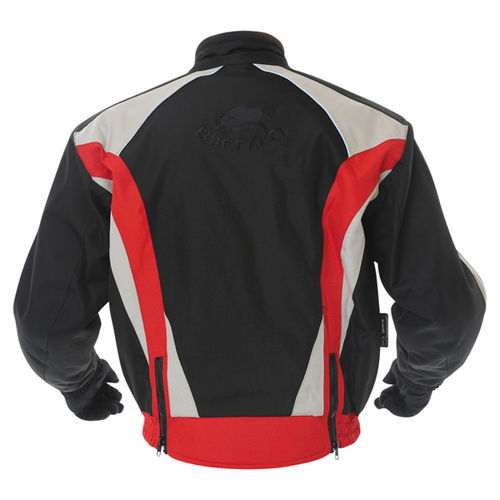 Buffalo Commando Jacket Black Red Mens - L