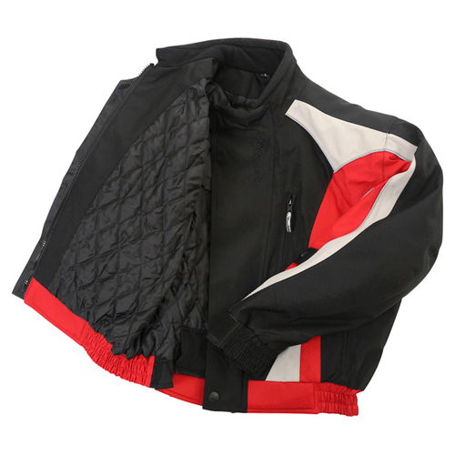 Buffalo Commando Jacket Black Red Mens - L