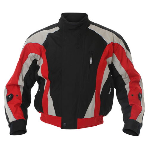 Buffalo Commando Jacket Black Red Mens - L