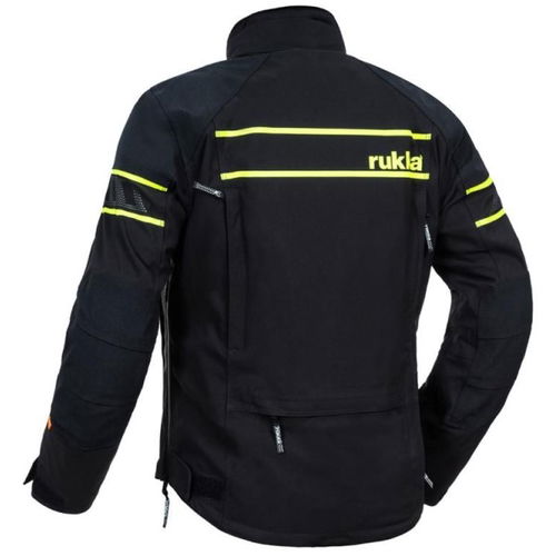 Rukka Nivala 2 Jacket Black Yellow Mens - 36
