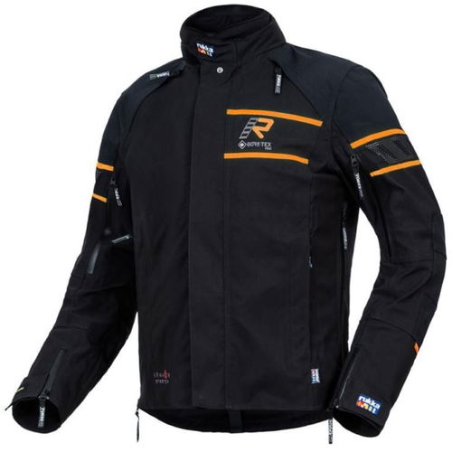 Rukka Nivala 2 Jacket Black Orange Mens - 36