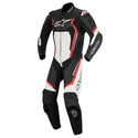 Motegi V2 1pc Suit Black White Red Flo