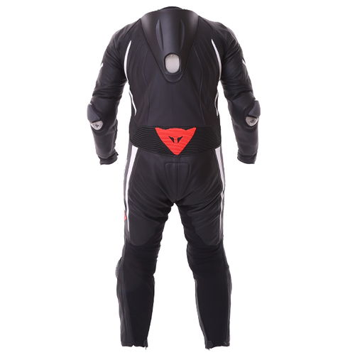 Dainese Laguna Seca D1 1pc Suit Black White Mens - 46