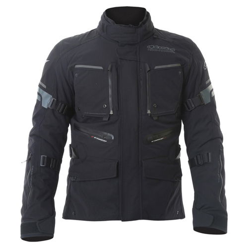 Alpinestars Valparaiso 2 Drystar Jacket Black Gray Red Mens - 3XL