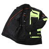 Frank Thomas Lisbo Jacket Black Yellow Mens - 4XL