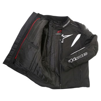 Alpinestars T-GP R Waterproof Jacket Black White Mens - M
