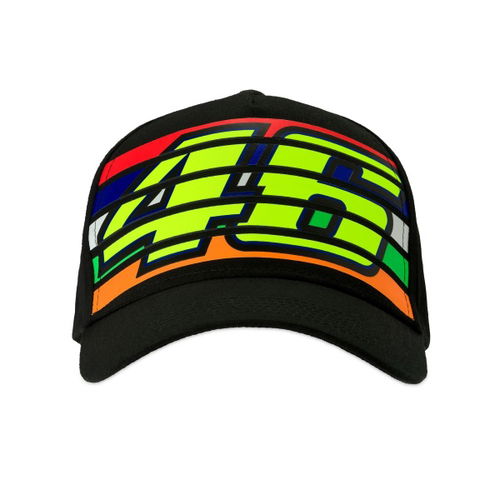 VR46 Stripes Cap Front                                                                                                                                                                                                                                         