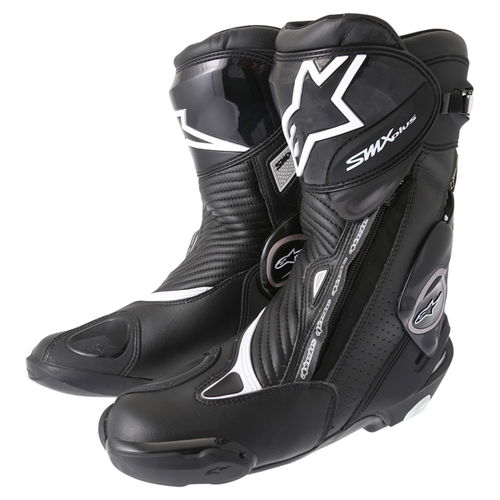 Alpinestars SMX-Plus Goretex Boots Black Mens - 11.5 - EU 46