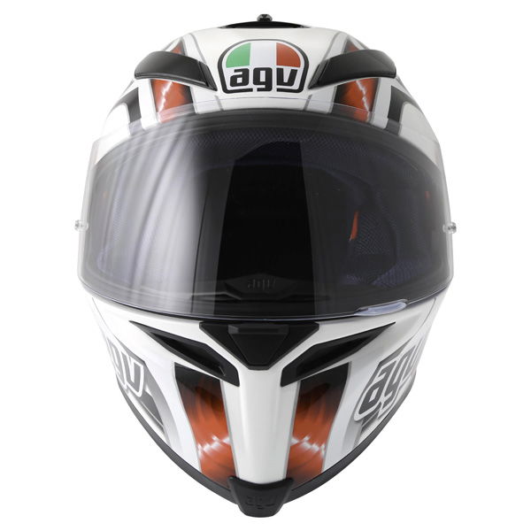 AGV K5 Hurricane Helmet White Red Black XL (61-62 cm)