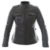 BKS Brandy Black Ladies Motorcycle Jacket Front                                                                                                                                                                                                                