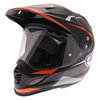 Arai Tour-X 4 Break Orange Adventure Motorcycle Helmet Front Left                                                                                                                                                                                              