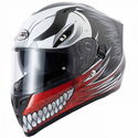 V128 Helmet Hollow Red