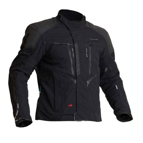 Halvarssons Vansbro Textile Jacket Black Mens - 38