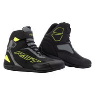 Sabre Moto Shoe CE Boots Black Grey Fluo Yellow