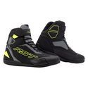 Sabre Moto Shoe CE Boots Black Grey Flo Yellow