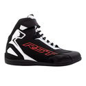 Sabre Moto Shoe CE Boots Black White Red