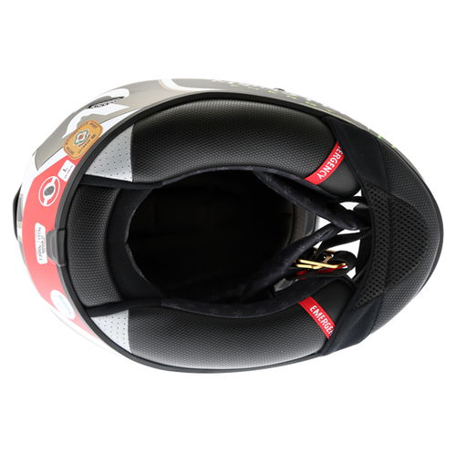 HJC RPHA 11 Jonas Folger Monster Replica Full Face Motorcycle Helmet Inside                                                                                                                                                                                    